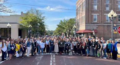 group of attendees from 2024