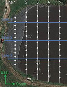 Satellite view of a lagoon grid - EQ393 cover thumbnail