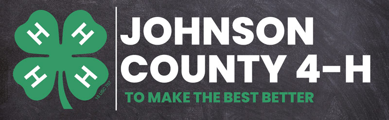 Johnson county 4-H decorative banner